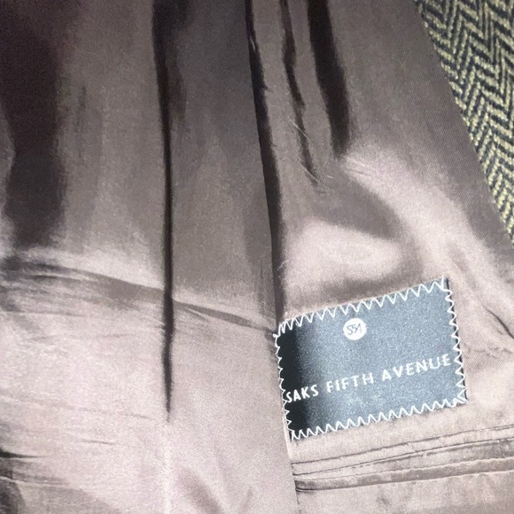 Giorgio Armani men’s pure cashmere brown 3 button sport coat - Picture 4 of 8